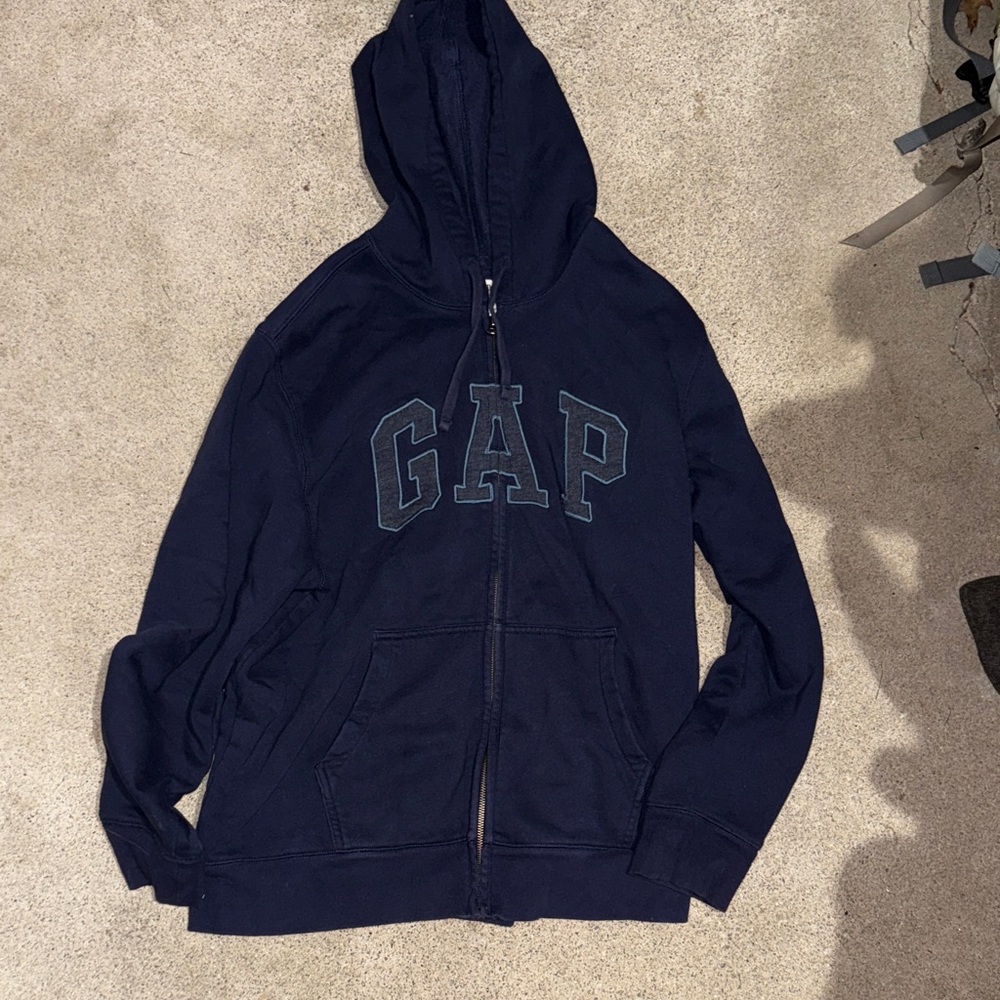 Gap Full Zip Hooded Sweatshirt